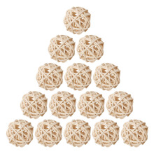 25Pcs Rattanbollar För Aromaterapi