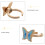 Barns Ring Fidget Rotation Ångestlindrande Smycke Leksak 6