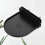 black speaker rack wall mount stand compatible with wifi router 5