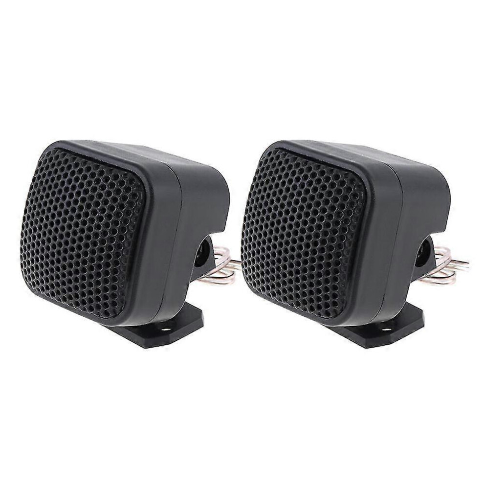 Kikidex (As Show, One Size) 2Pcs 500W Mini High Efficiency Car Tweeter Speakers Auto Horn Audio Music Stereo Speaker For Car Au