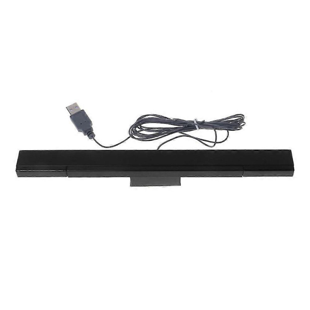 Kikidex (As Show, One Size) Usb Wired Sensor Bar For Wii Replacement Infrared Ir Ray Motion Sensor Signal Receiver For Wii Syst
