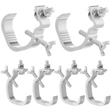 6Pcs Ljusklämma Av Aluminium För Spotlights
