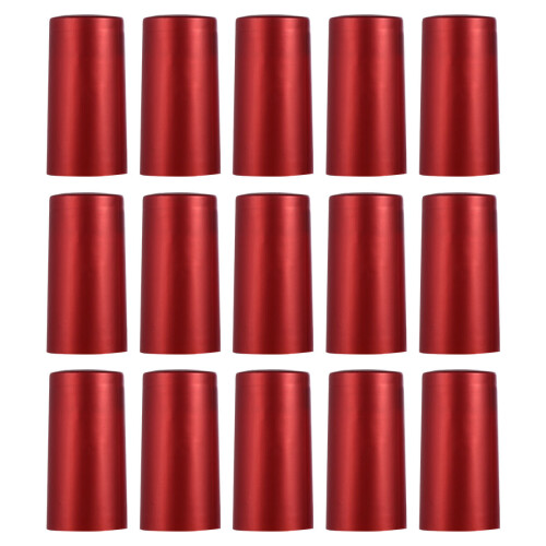 100Pcs Vinförslutning För Flaskor PVC Värmeträckningskapslar