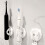 2Pcs Electric Toothbrush Racks Nail-Free Design 9