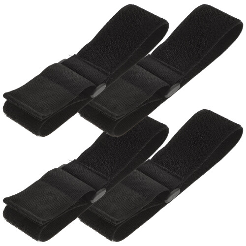 4St Elastiskt Hook And Loop Band Återanvändbart Snörband