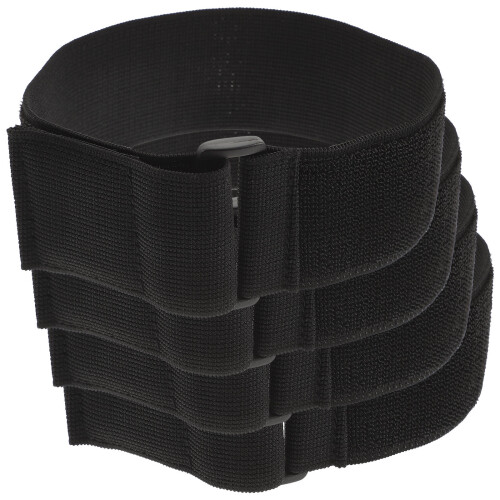 4St Elastiskt Hook And Loop Band Återanvändbart Snörband 2