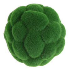 1 St Imiterad Mossgräskula För Hem, Fönster, Bröllop ( , 15 Cm)