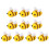 20Pcs Ullfilt Diy Handgjord Bi Accessoarer Hatt 7
