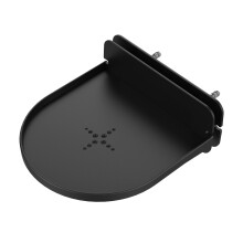 Svart Högtalare Rack Vägghållare Plasthållare Stöd För Wifi Router