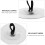 10Pcs Mini Copper Finger Cymbals Silver Percussion Tool for Children 8