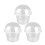 25Pcs 250 Ml Transparent Engångssalladsbägare Med Lock 6