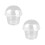 25Pcs 250 Ml Transparent Engångssalladsbägare Med Lock 5