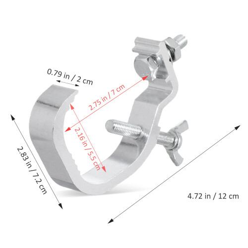 6Pcs Aluminium Ljusklämma För Spotlights 1