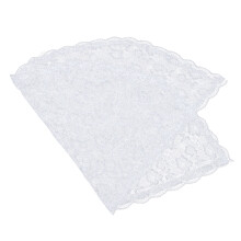 Kant Sluier Mantilla Wit Sluier Bruid