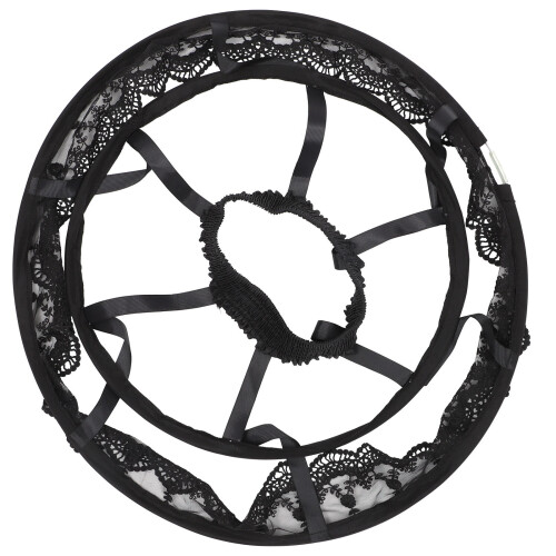 Women Bustle Petticoat Cage Underskirt För
