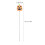 4Pcs Rostfritt Pumpaformad Brödprovtagarstift För Kex Muffins 2