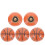 5Pcs Basketbollformad Ventilhätta Ersättningsdelar 7