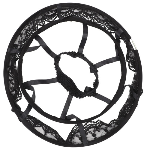 Women Bustle Petticoat Cage Underskirt För