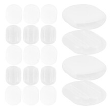 60Pcs Plast Örhängeskum Komfortabla Antislir Stöd Universal