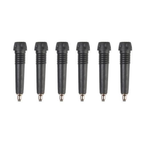 6Pcs Ersättningsgummispetsar För Tungstenspetsar Hållbara Stavspetsar