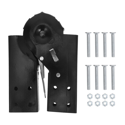 Aluminium Noir Acier Pour Échelle Pliable Durable 1