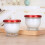 4St Glasflaska För Pudding Hettresistent Kubformad 75 Ml 11