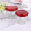 4St Glasflaska För Pudding Hettresistent Kubformad 75 Ml 5