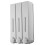 3-Kamer Douchezeep Dispenser ABS Shampoo Body Wash 10