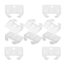 10Pcs Lådedammskenor Skjutreglar Ersättningsdelar Lådledare