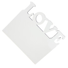 1St DIY white Fotolijst Met Warmteoverdrachtbord