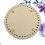 14 Cm Rund Pu Handgjord Stickaccessoar För Väskor Diy 4