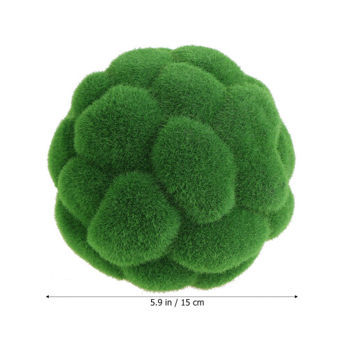 1 St Imiterad Mossgräskula För Hem, Bröllop ( , 15 Cm) 1