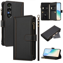Sony Style Cover with Stand for Xperia 1 VII (XQZ-CBFS) (Slate Black)