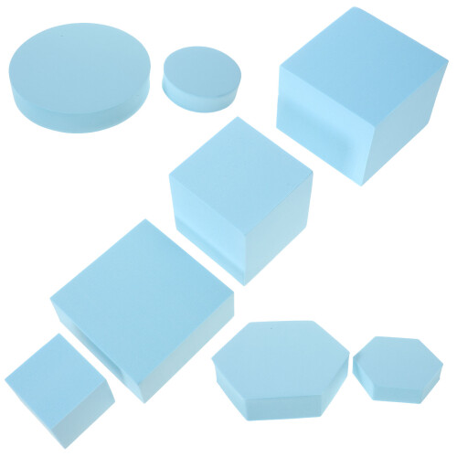 8Pièces Accessoires Photo Cubes En Mousse Pour