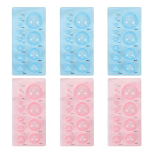 6Pcs Pappersrullningsmallar Diy Hantverksverktyg Enkla Att Använda