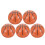 5Pcs Basketbollformad Ventilhätta Ersättningsdelar 3