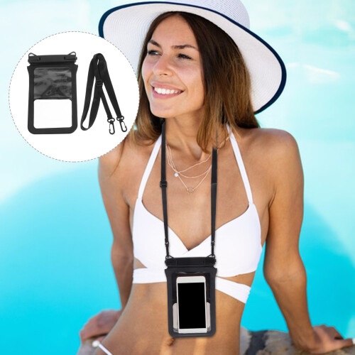 Vattenavvisande Telefonpåse För Simning Strandaufbevaring 2