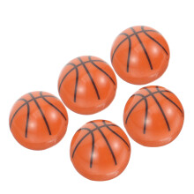 5Pcs Basketbollformad Ventilhätta Ersättningsdelar