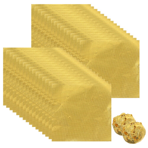 100Pcs Diy Godisförpackningar Bageriförpackningar Keksförpackningar