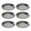 250 Pcs Engångs Tinnfolie Äggostkopp Oval Baksil 1