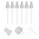6Pcs Glasdropprälsor För Läskedrycksframställning Drinktillbehör 10