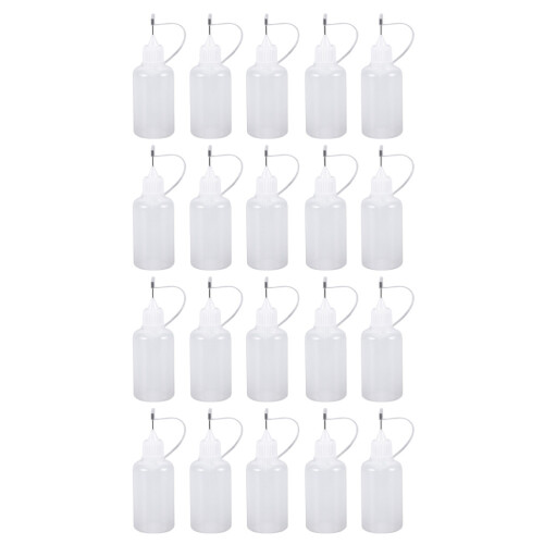 15Pcs Precision Tip Applikatorflaskor Nåltip Glue Oil Applikatorflaska 1
