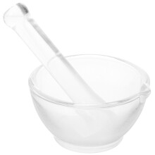 1 Set Medicinsk Krosskar Knäckskål Pistill Glasmortel