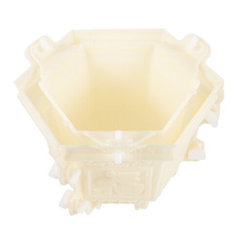 Betong Hexagon Form Trägårdsform Epoxy Blomkasse 2