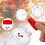 10Pcs Jul Dryckflaskor Saft Mjölkflaskor Present 8