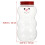 10Pcs Jul Dryckflaskor Saft Mjölkflaskor Present 3