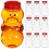 10Pcs Jul Dryckflaskor Saft Mjölkflaskor Present 10