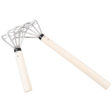 2Pcs Handräk Handsådd 5-Tandigt Kloräk För Grävning Och Strandrensning
