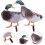 2 eend model ornamenten decoratieve figuur 7