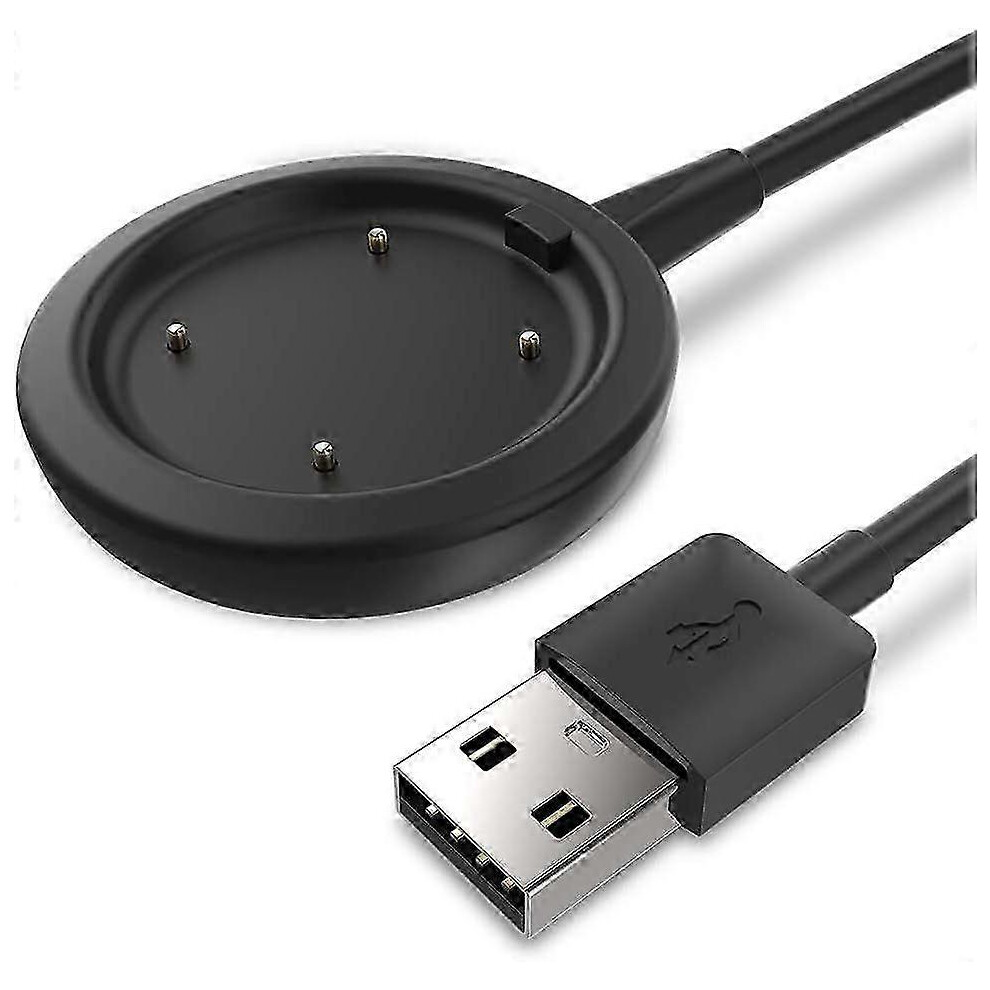 Kikidex (As Show, One Size) Watch Charging Data Cable Zruxe For Polar Vantage V, Vantage V2, Vantage M,-Black